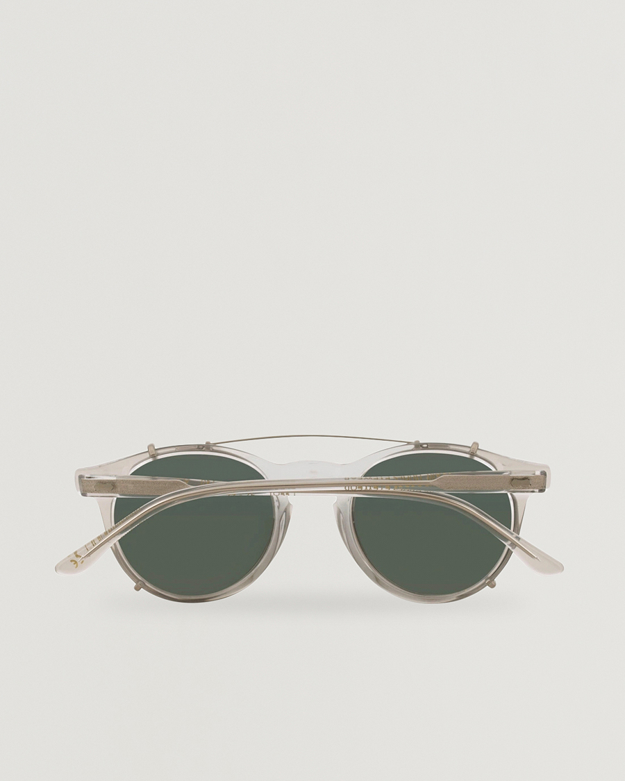 TBD Eyewear Pleat Clip On Sunglasses  Transparent