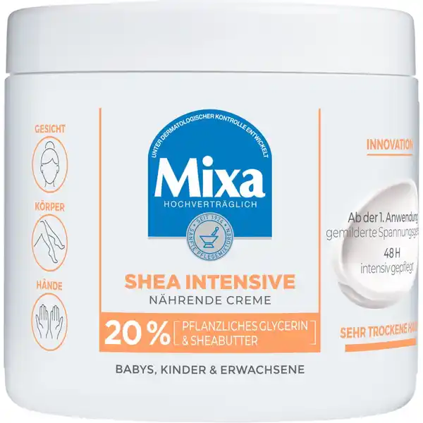 Pflegecreme Shea Intensiv Nährend Sehr Trockene Haut