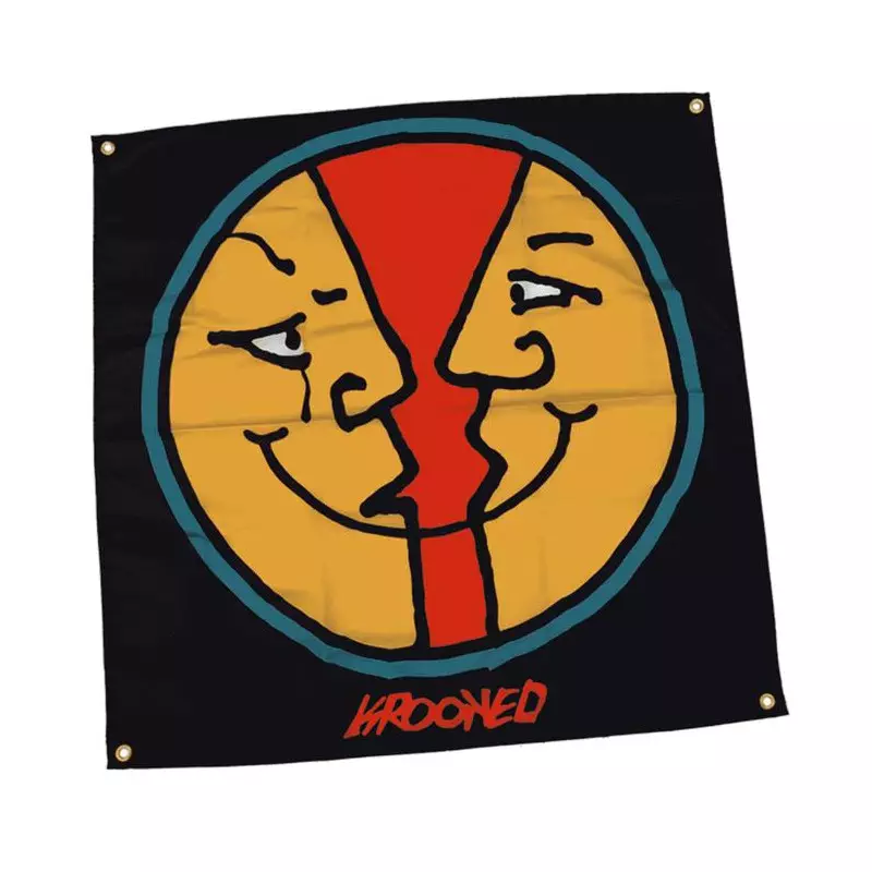 Promotion KROOKED banner moonface lavender