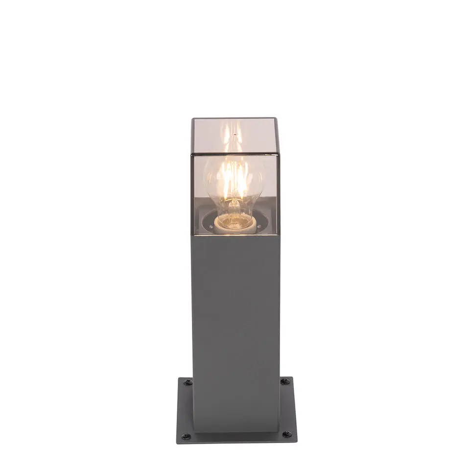 Qazqa staande buitenlampen denmark grijs e27