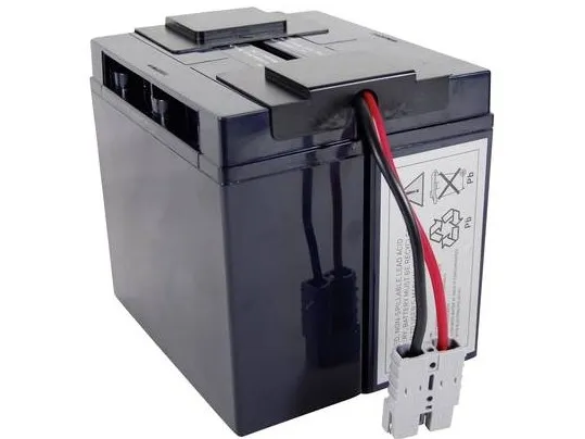Conrad VISRBC7, Blybatterier (VRLA), 1 stk., sort, APC BP1400, BP1400X116, DLA1500, DLA1500I, SMT1500, SMT1500I, SMT1500ICH, SMT1500TW, SMT1500TW, SMT1500US,...