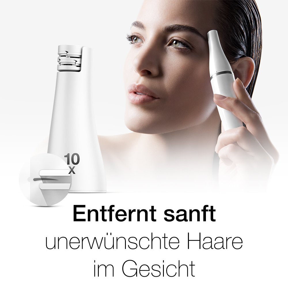 Braun Gesichtsepilierer »FaceSpa 851V 3-in-1« 3 Stk. Aufsätze mit zusätzlicher Batterie