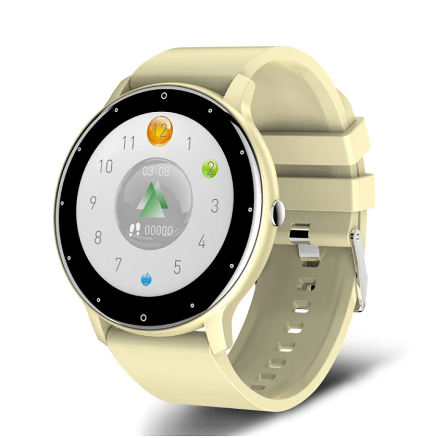 TPFNet Smart Watch / Fitness Tracker IP67 - Android & IOS - Rosa