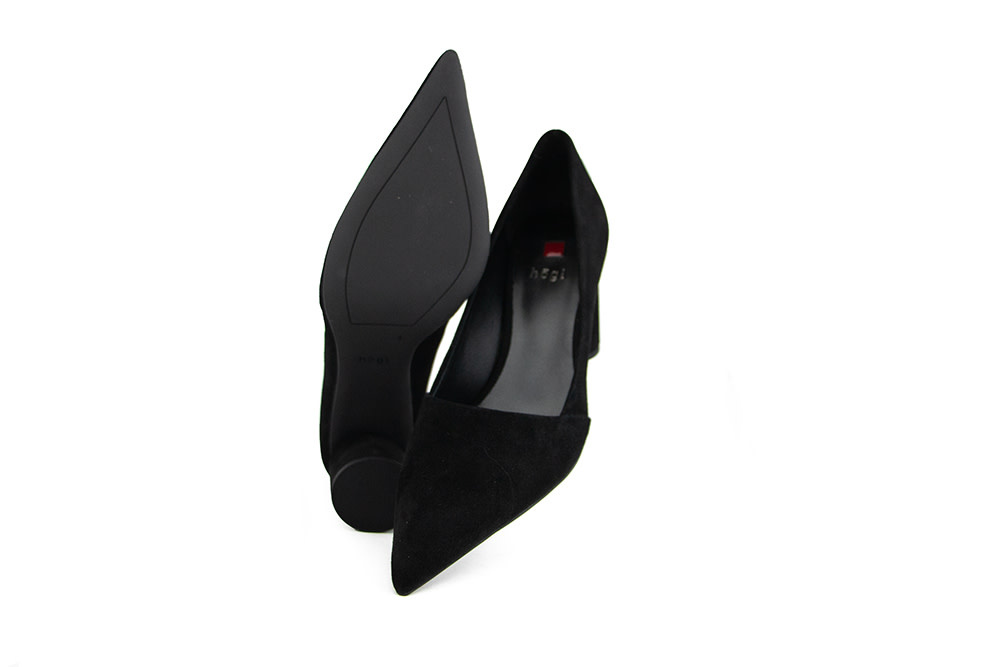 Hogl Pump Schwarz Suede