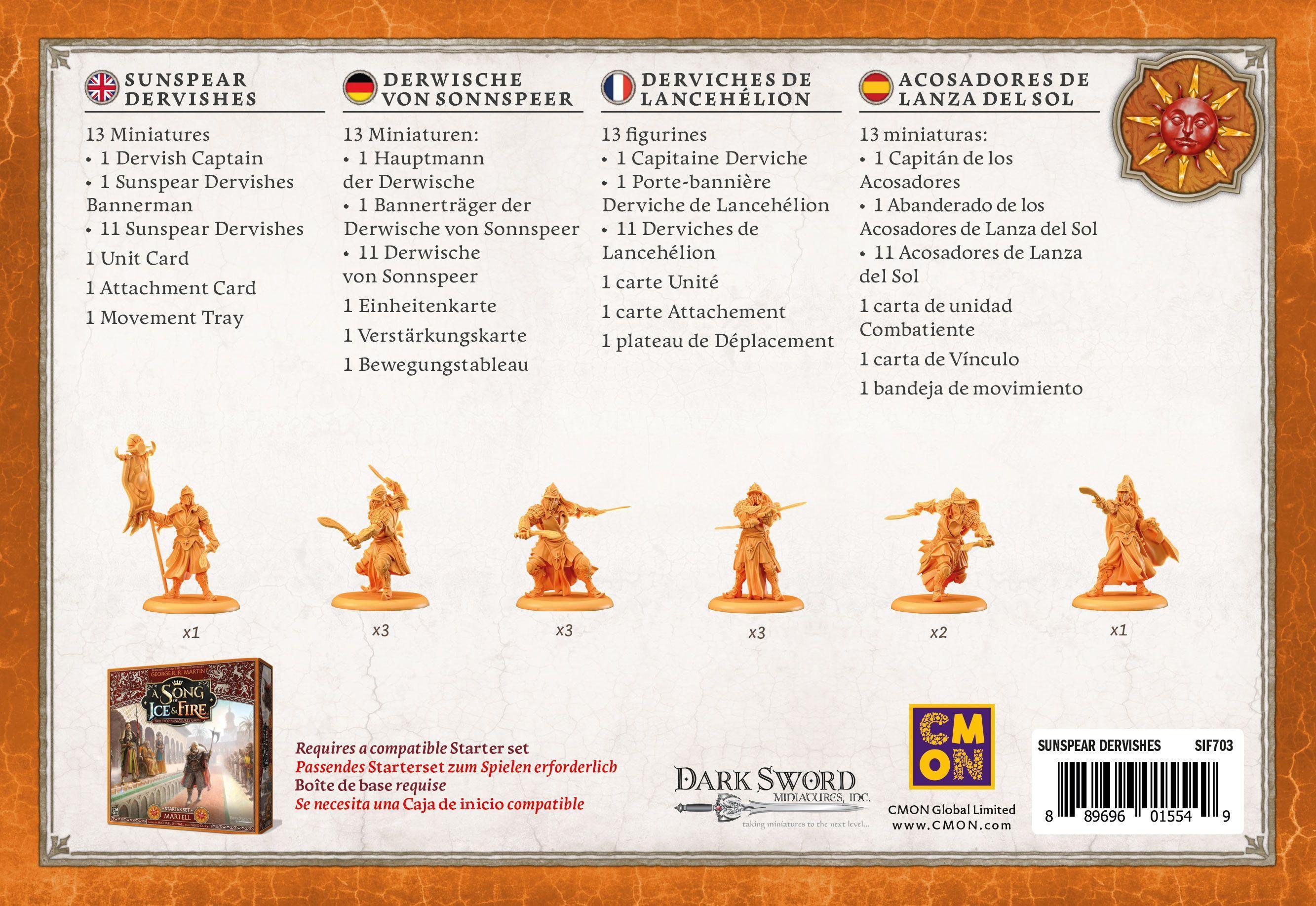 A Song of Ice & Fire  Sunspear Dervishes (Derwische von Sonnspeer)