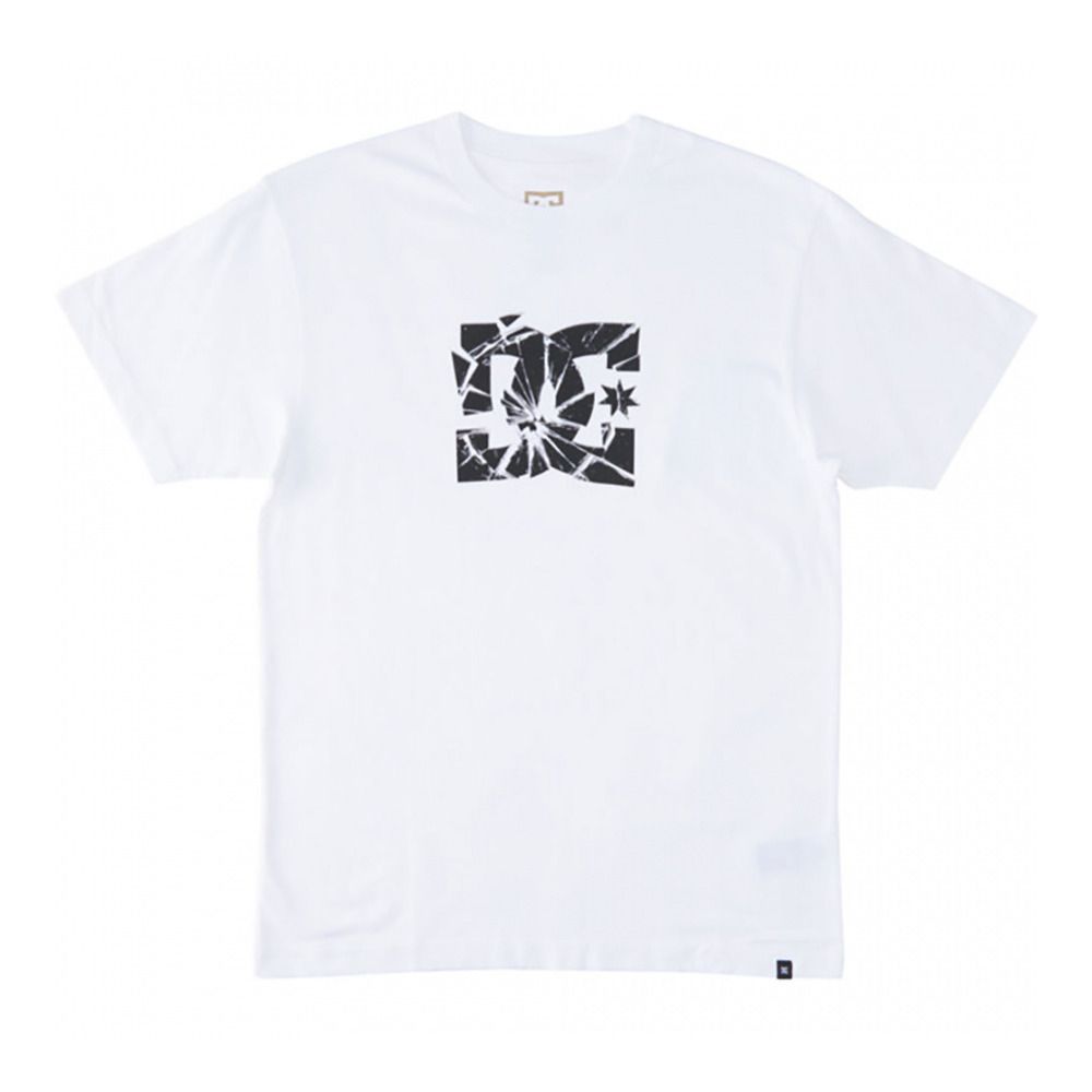 DC Shoes CRUSHED GLASS - Tee-shirt Homme white