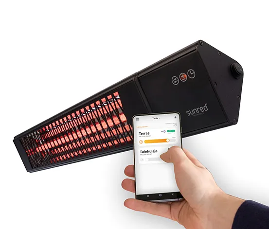 Sunred Wand-Heizstrahler »Professional Smart Heater Royal Diamond 2500 W«