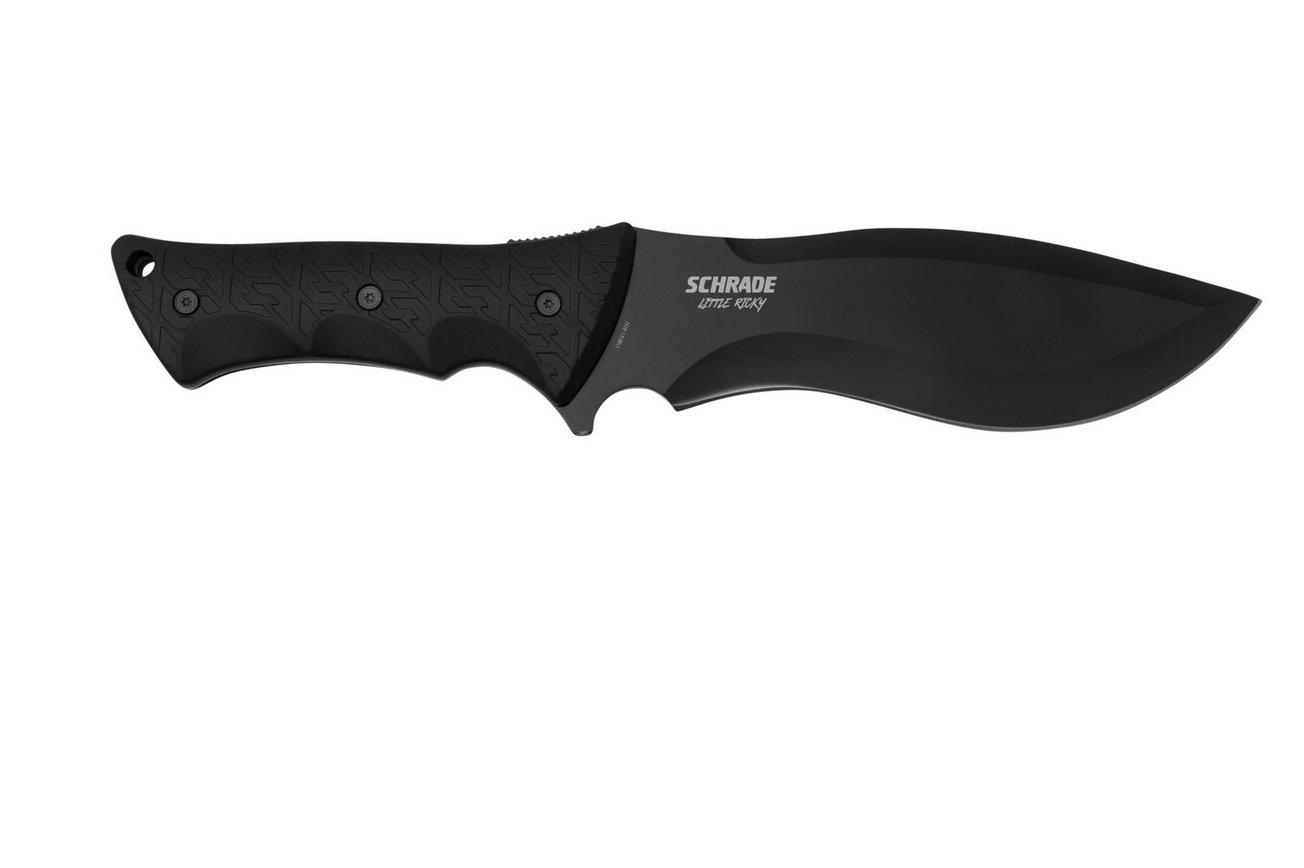 Schrade Little Ricky 65MN, 650911 zwart survivalmes