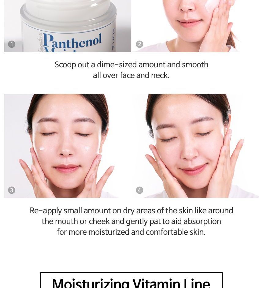 TIA'M - Panthenol Vochtinbrengende Crème