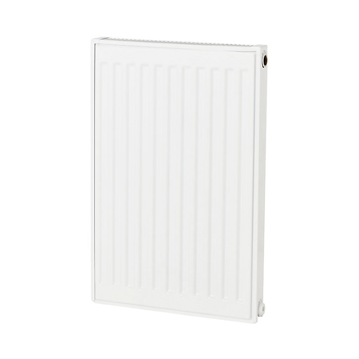Radiateur eau chaude acier GoodHome blanc 369 W L.40 cm x H.60 cm