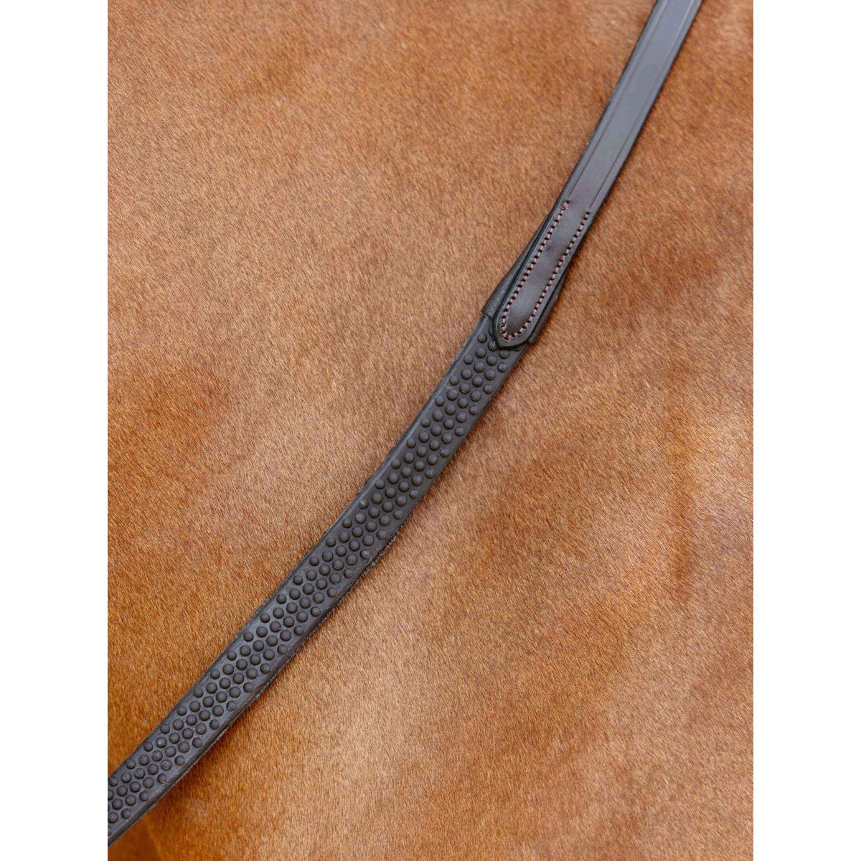 LeMieux Teugels Soft Rubber Havana/Silver