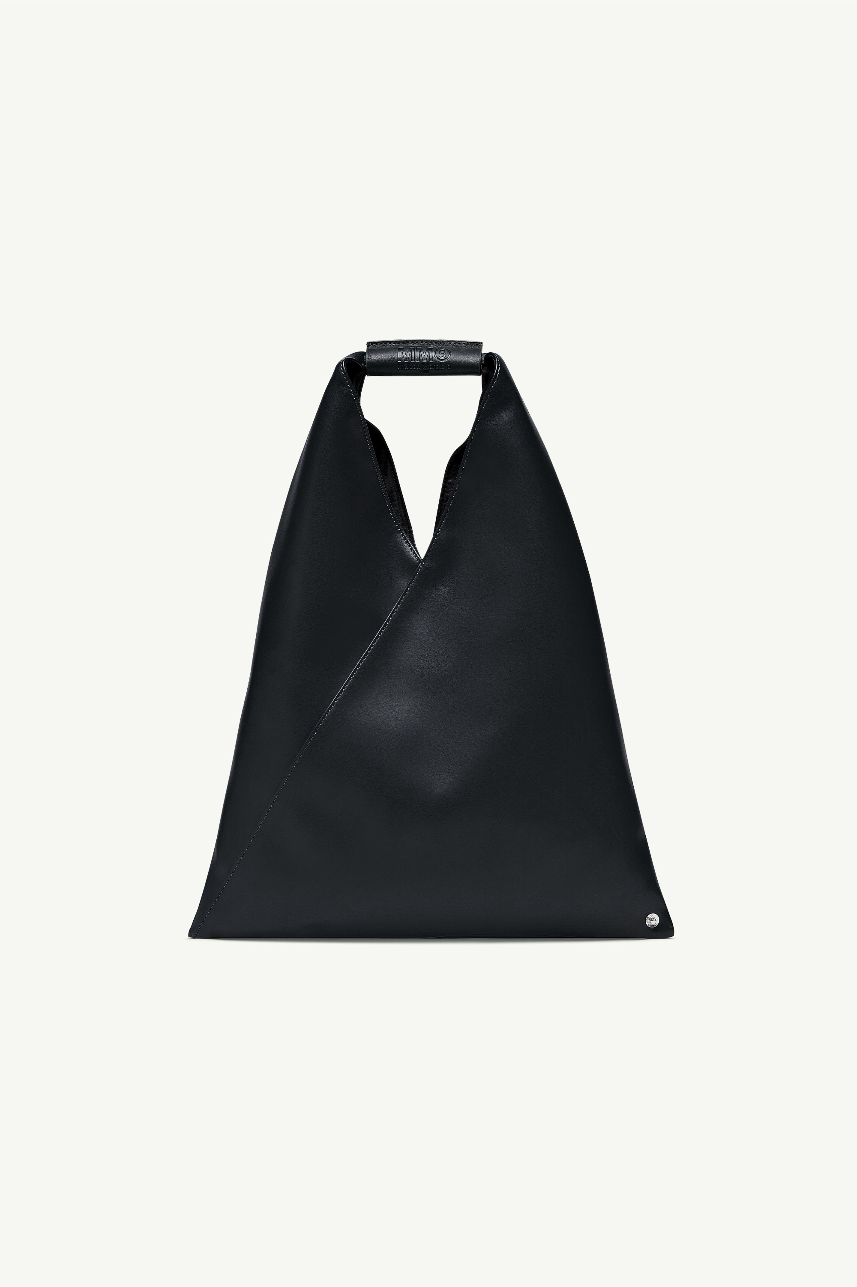 Japanese Sac à nœud - Cuir Noir