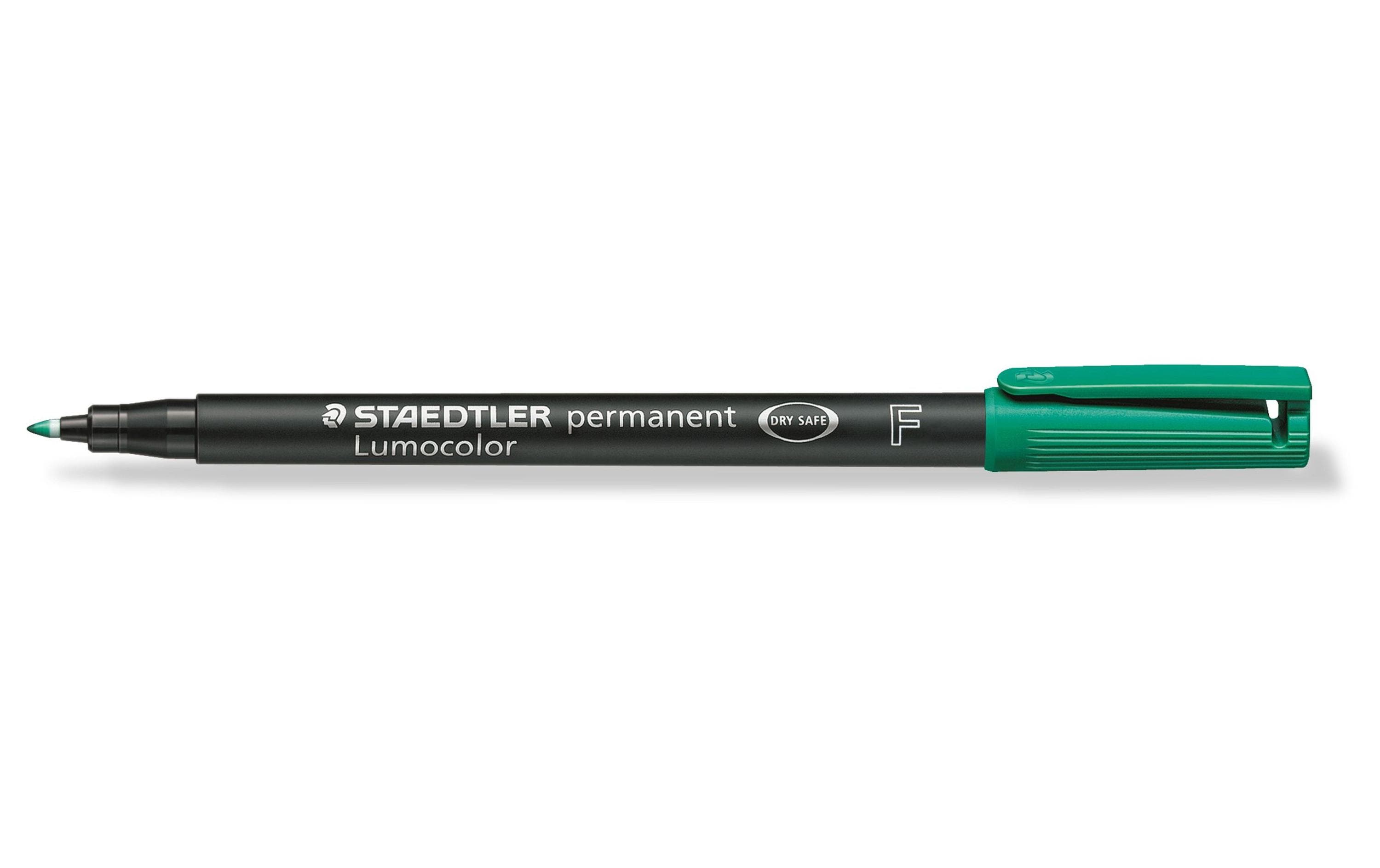 Folienstift Lumocolor 318 F Grün, permanentPermanent-Universalstift F