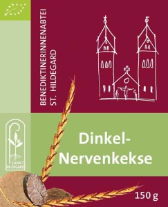 Abtei St. Hildegard Nerven Dinkelkekse, 150 g