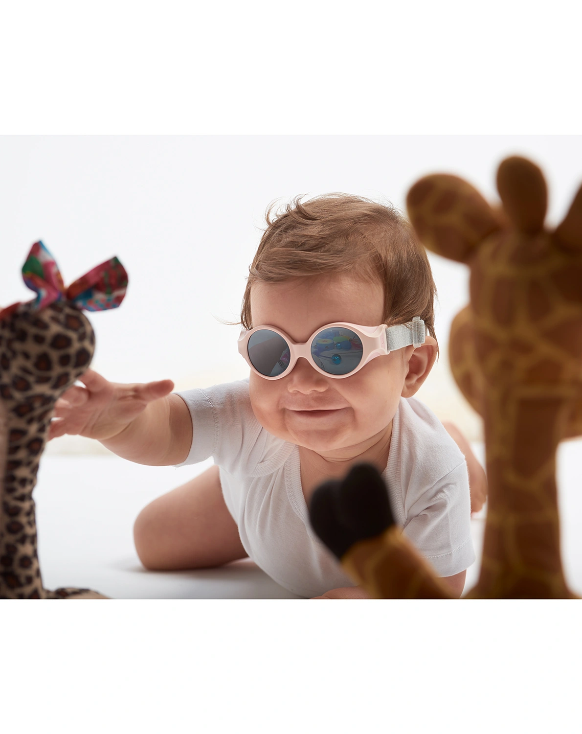 Sonnenbrille GLEE in hellrosa