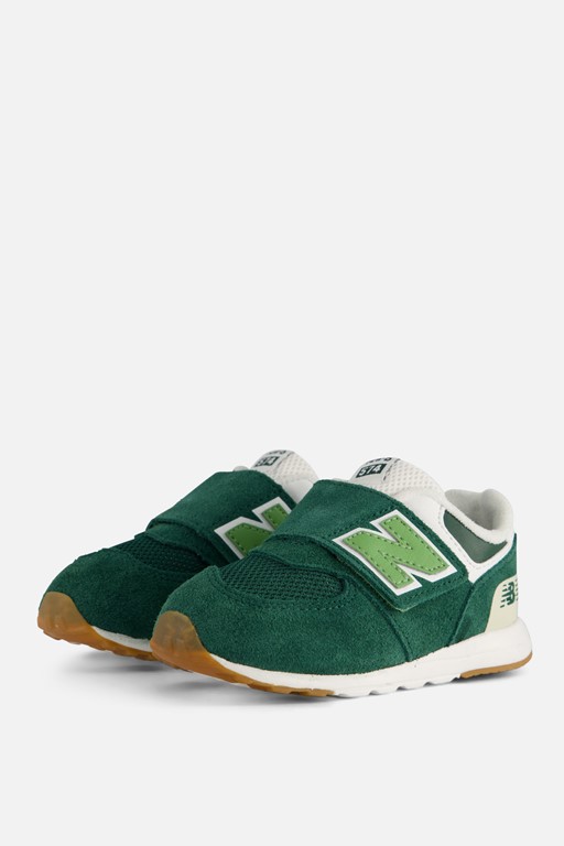 New Balance 574 Sneakers groen Suede