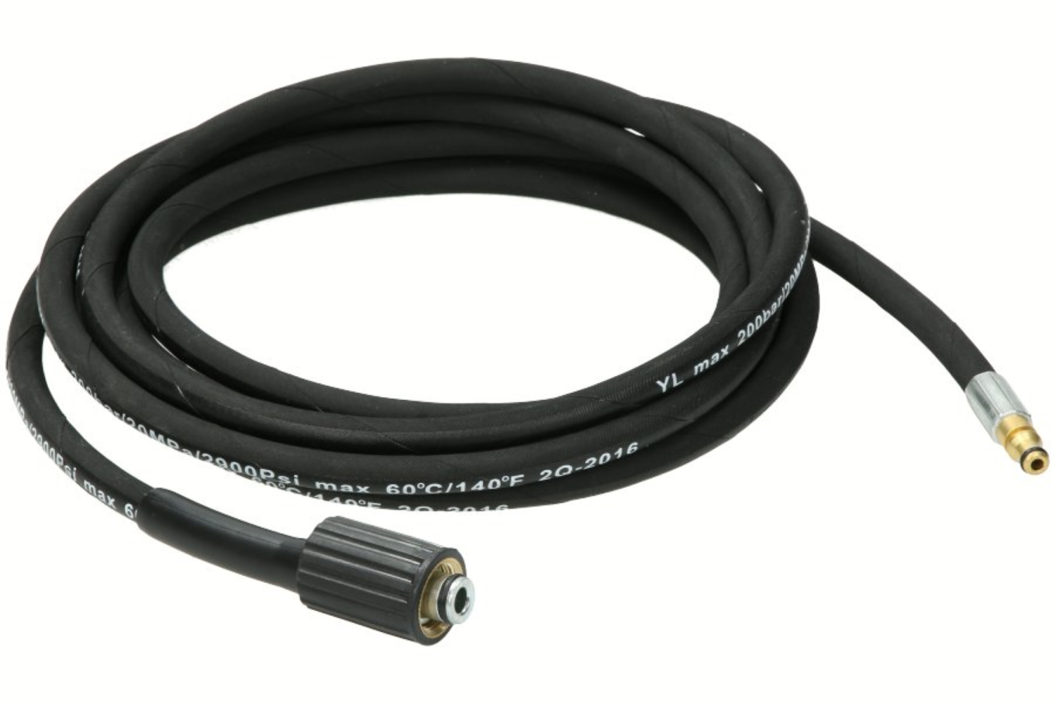 EUROM 617740 vervangende hd-slang 5 meter rubber voor hogedrukreiniger Force 2500IND