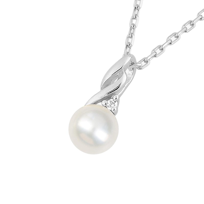 Collier Femme - Oxyde de zirconium - Argent 925 - Longueur : 42 cm