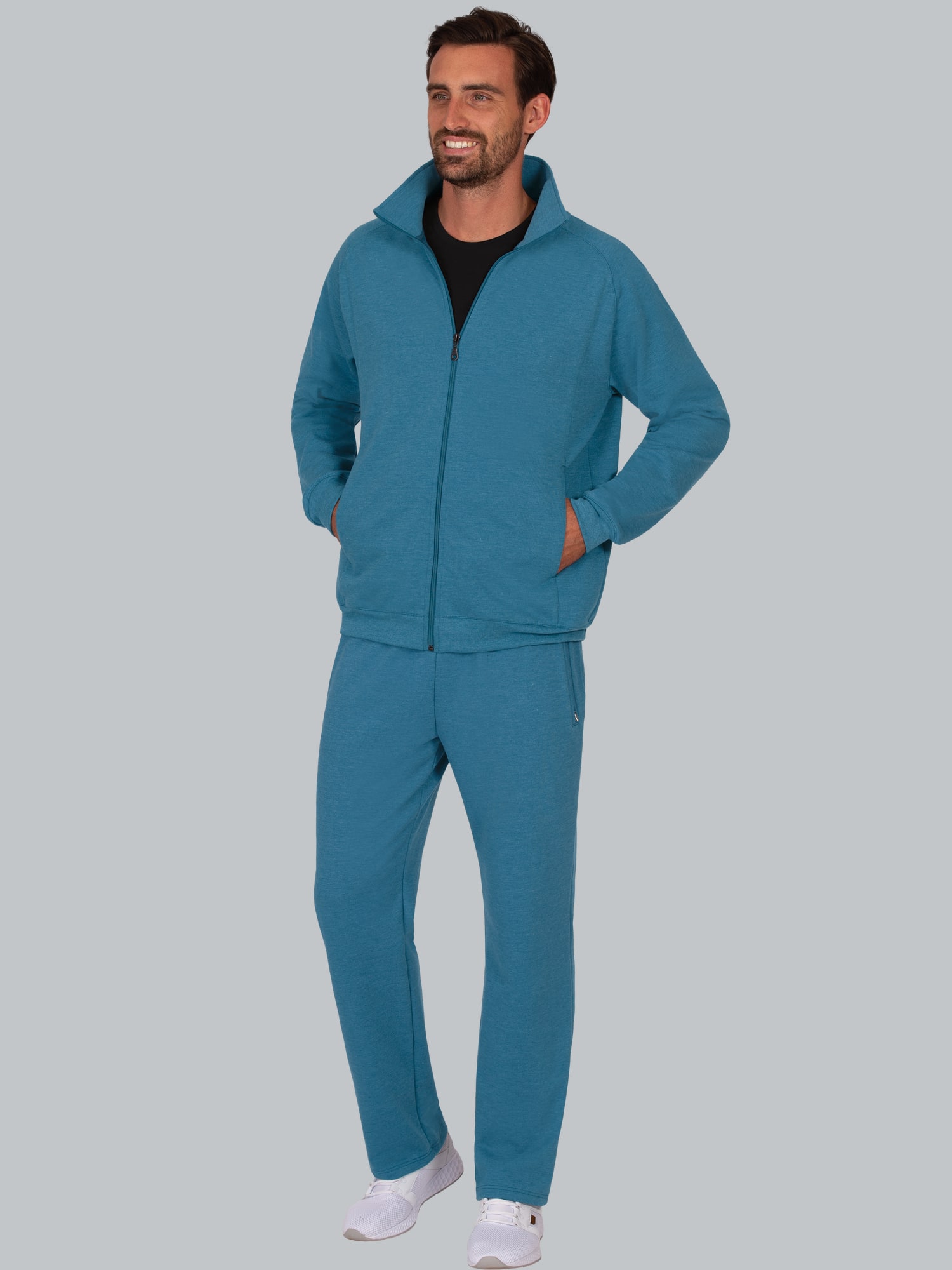 Jogginganzug Saphir-light-melange