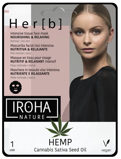 Iroha - Hemp Face Mask 1 St.