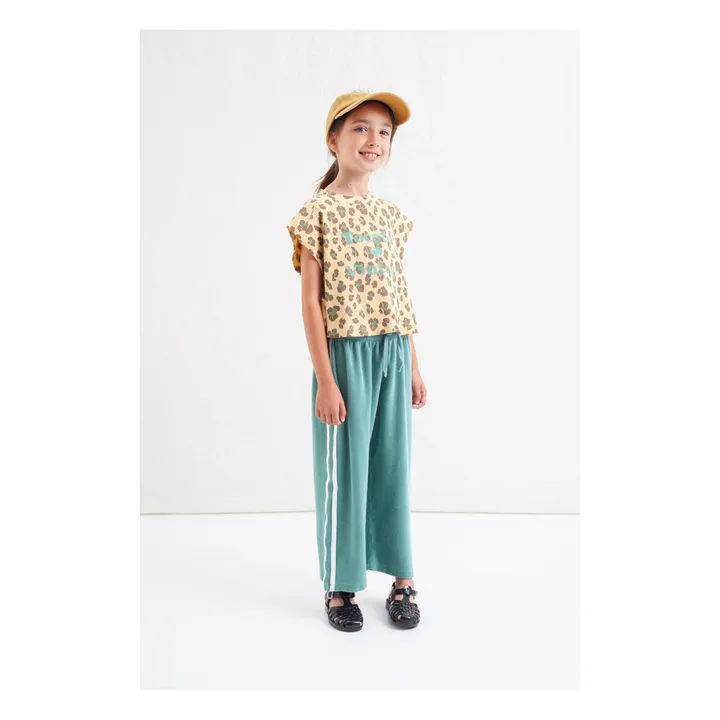 Tocoto Vintage Pantalon Eponge | Vert Menthe