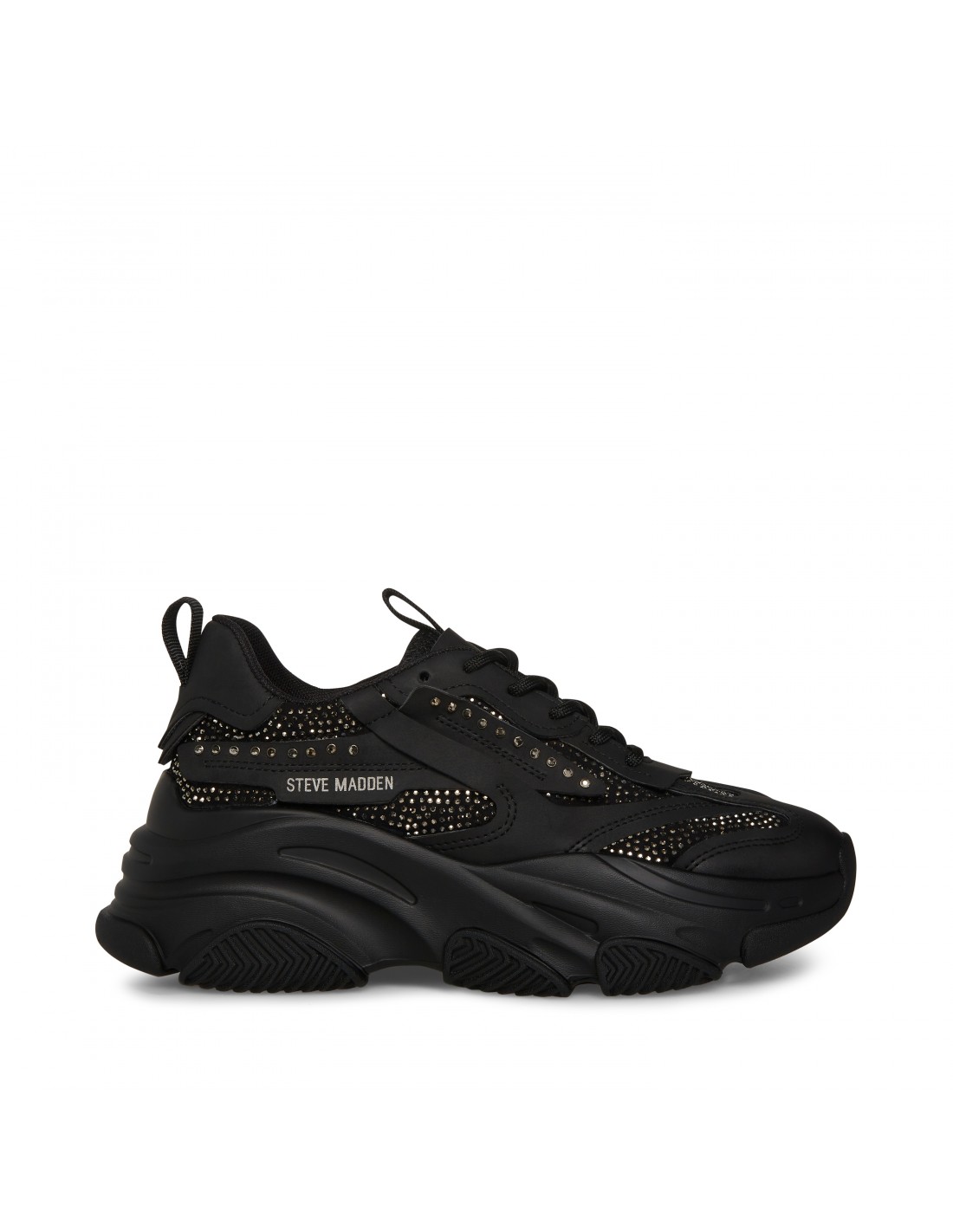 steve madden Baskets de ville femme possesionr sneaker black