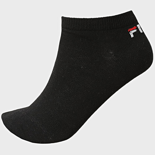 Lot De 3 Paires De Chaussettes Calza F9100 Noir Blanc Gris Chiné