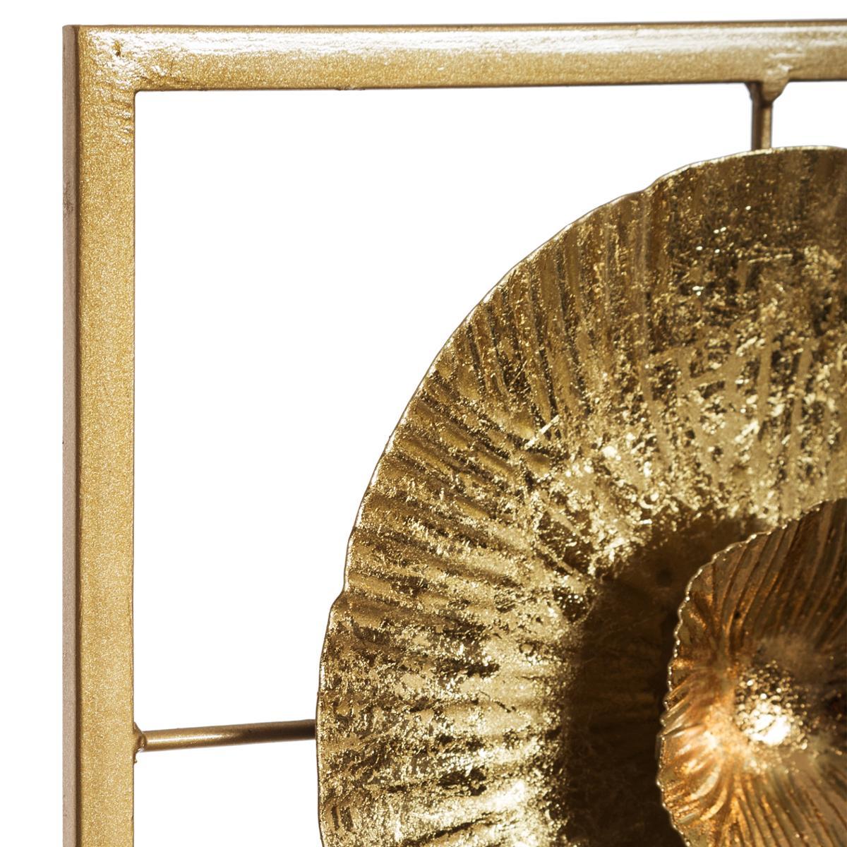 DECO MURALE METAL DORE 25X61CM