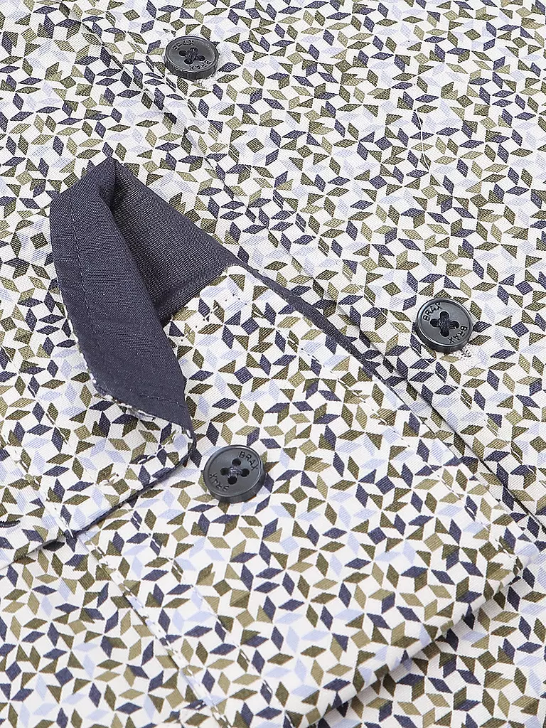 BRAX Hemd Modern Fit HAROLD  olive