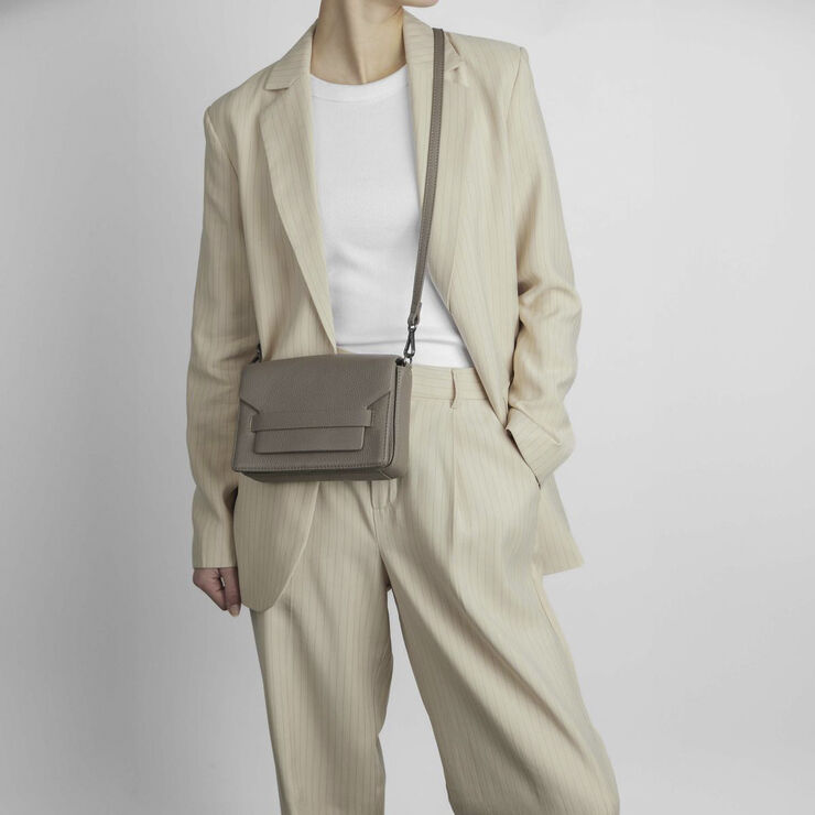 Markberg VanyaMBG Crossbody Bag, Grain Taupe