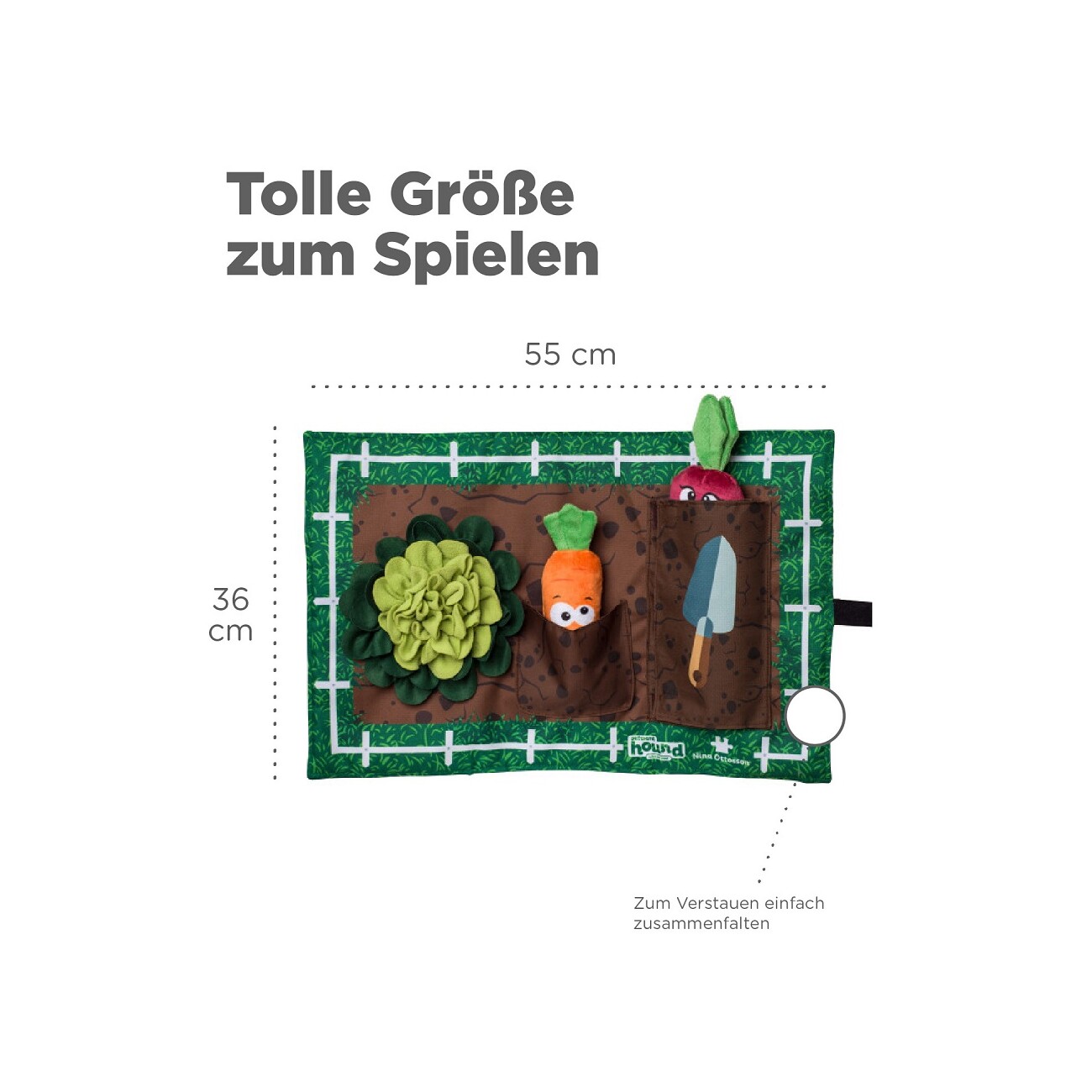 Nina Ottosson Activity Matz Garden Game Intelligenzspielzeug