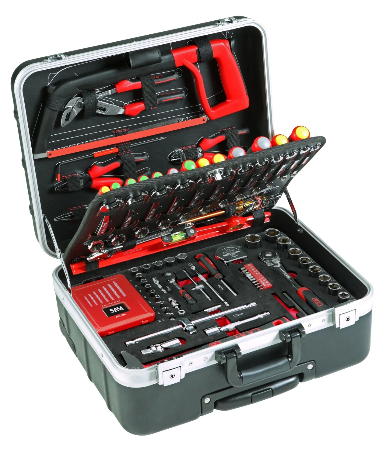Rodac CP-146 Gereedschapset in trolley - 145-delig