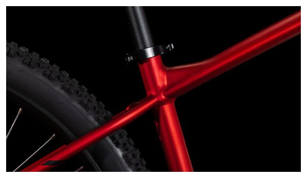 VTT Semi-Rigide Cube Aim Pro Shimano Cues 9V 27.5'' Rouge Orange Fire 2025