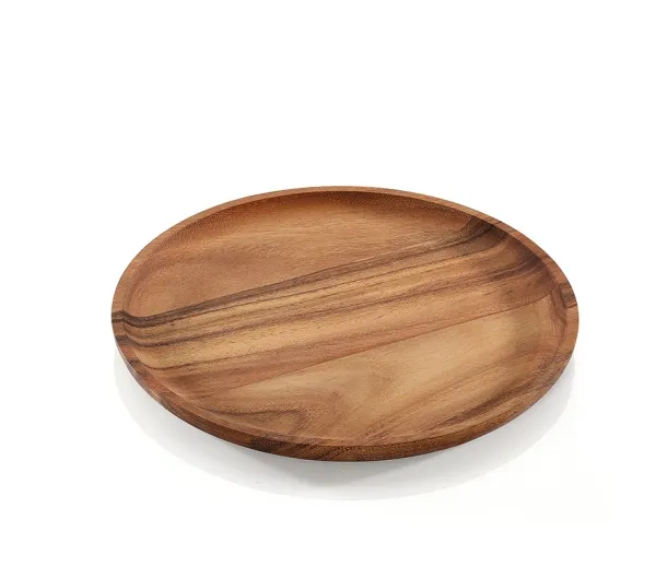 Zassenhaus Snackteller, Serveringsskål, Træ, Træ, Rund, 30 cm, 20 mm