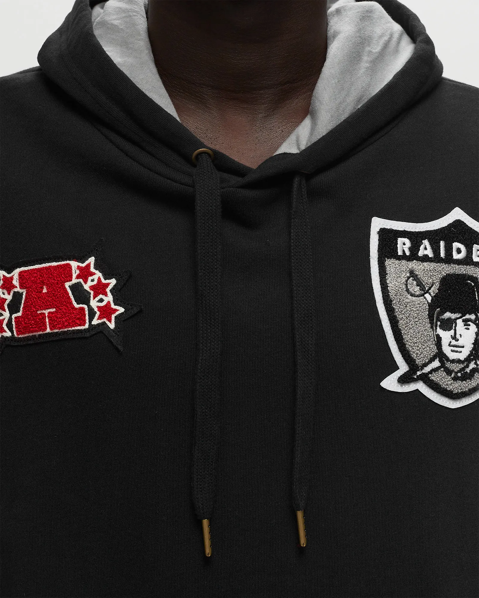 Mitchell & Ness NFL TEAM LEGACY FRENCH TERRY HOODIE OAKLAND RAIDERS