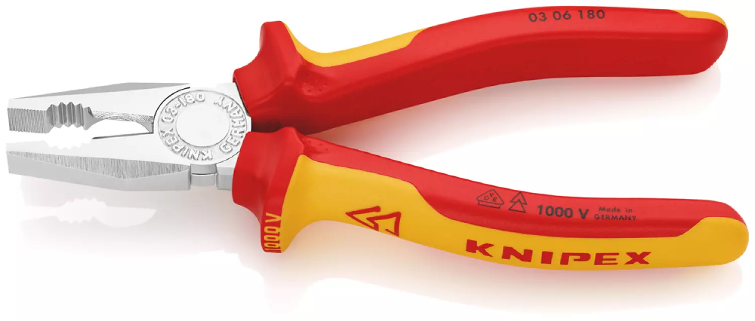 Knipex 306180 VDE Kracht Combinatietang - 180mm