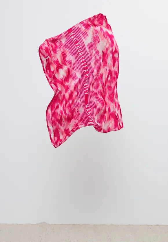 Modal Print Loop - pink sorbet