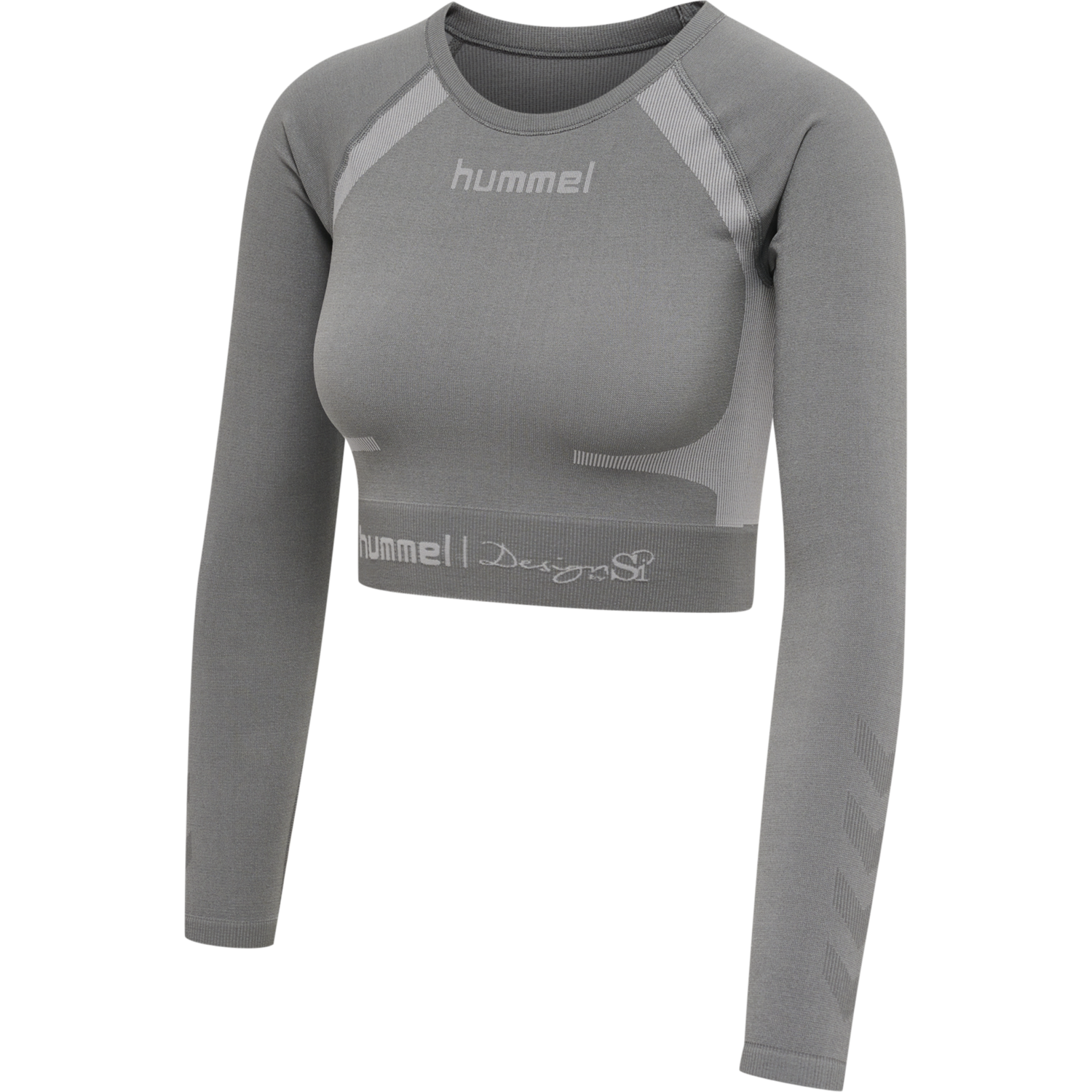 hmlSI SEAMLESS CROPTOP L/S