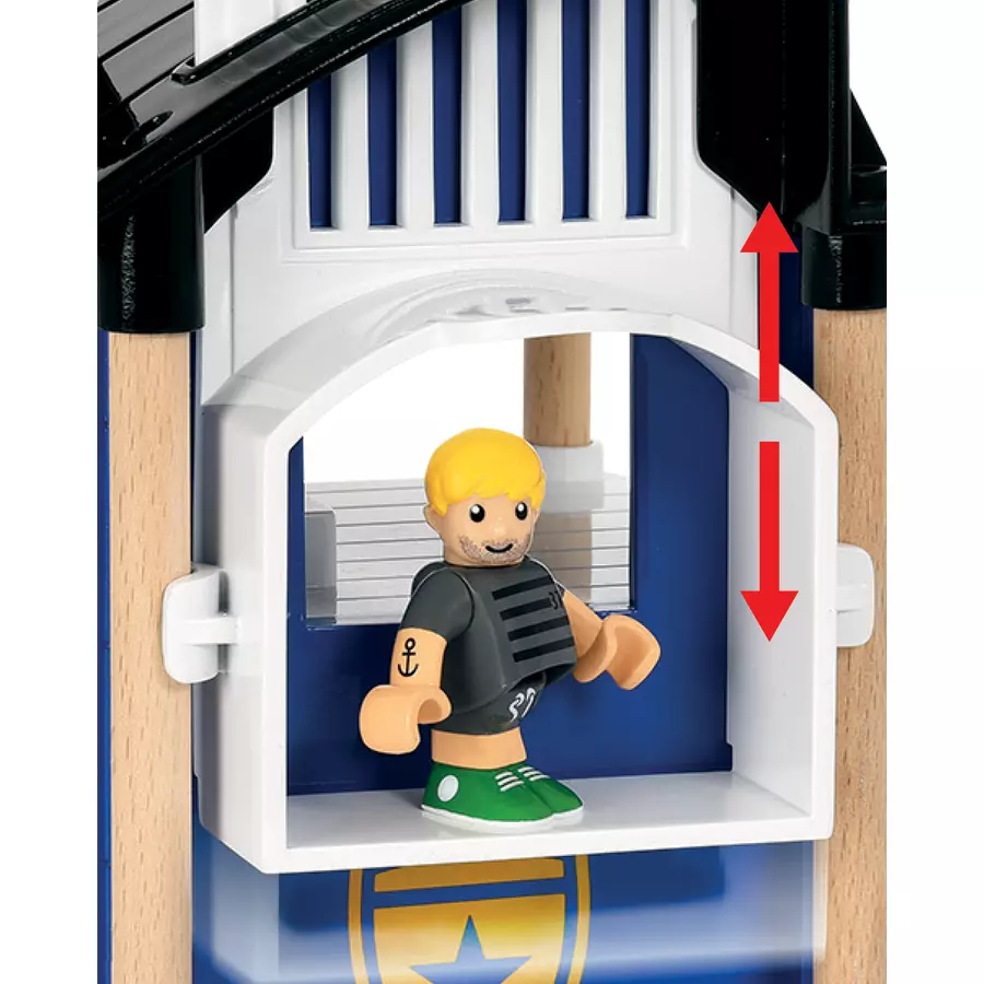 BRIO® WORLD Polizeistation mit Einsatzfahrzeug 33813