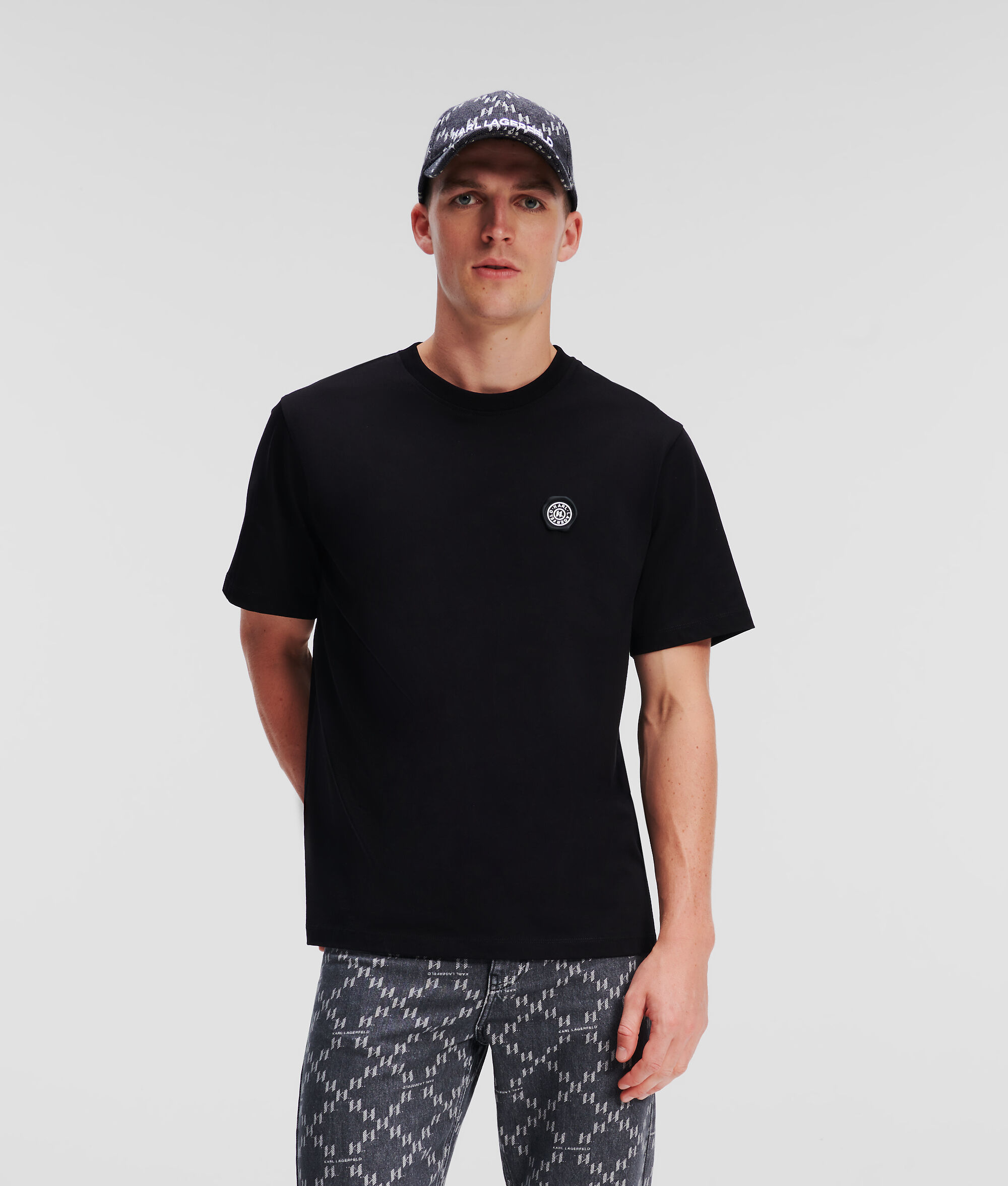 T-SHIRT À MOTIF SCEAU EN CIRE KARL