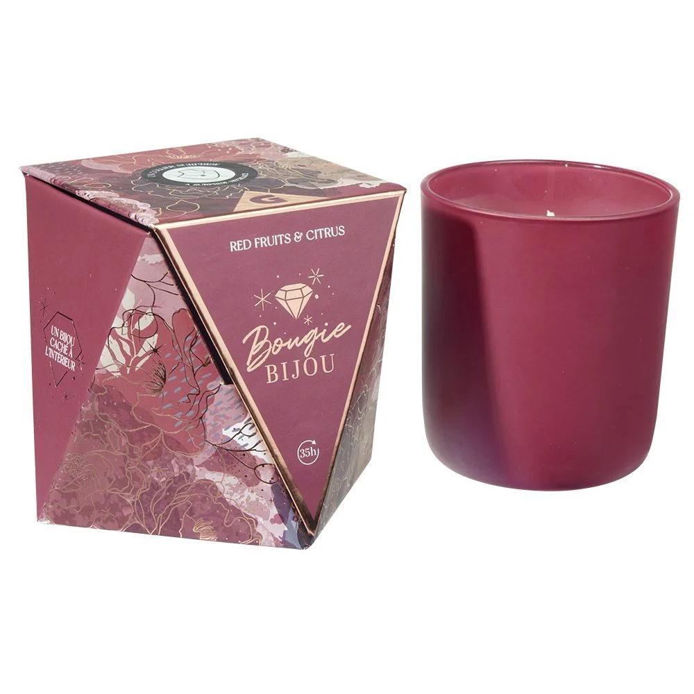 Coffret bougie bijou bracelet