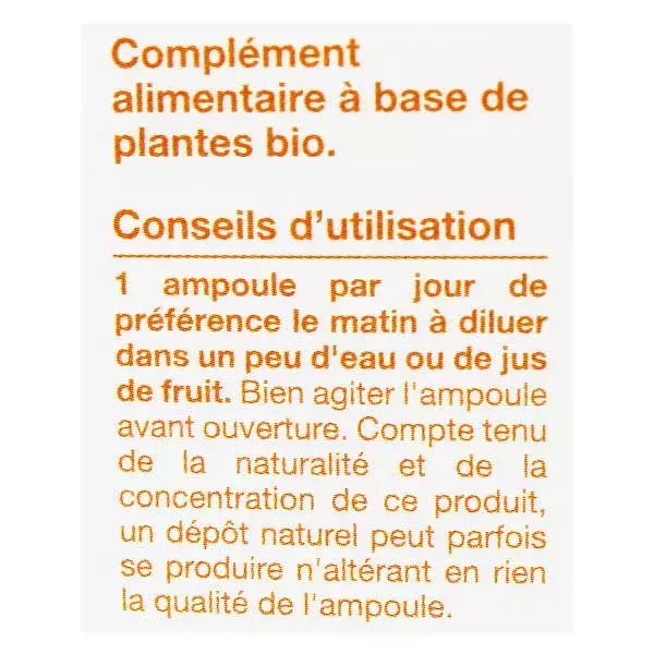 Ampolas Nat & Form Organic Joint Comfort, 20 ampolas