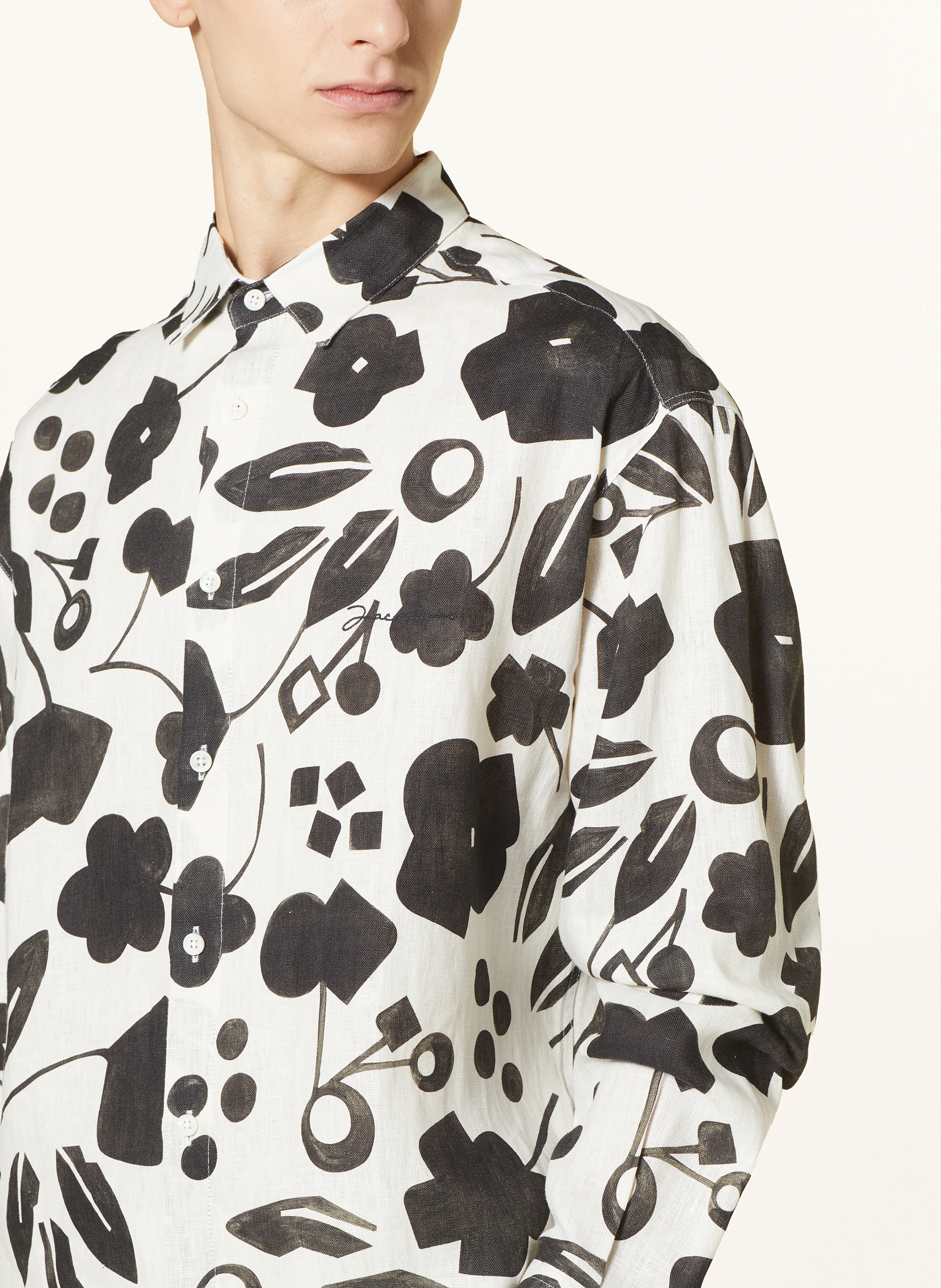 JACQUEMUS Leinenhemd LA CHEMISE SIMON Straight Fit