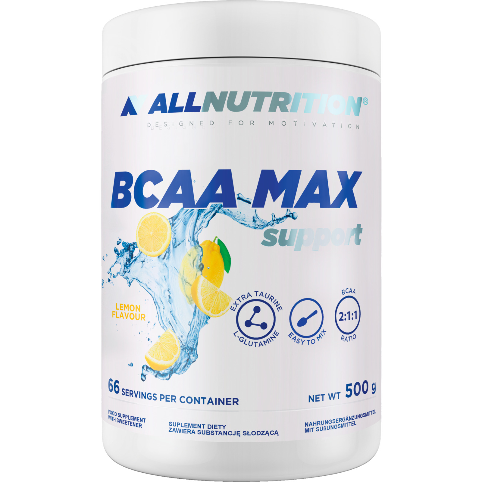 Allnutrition BCAA Max Support Zitrone 500 g