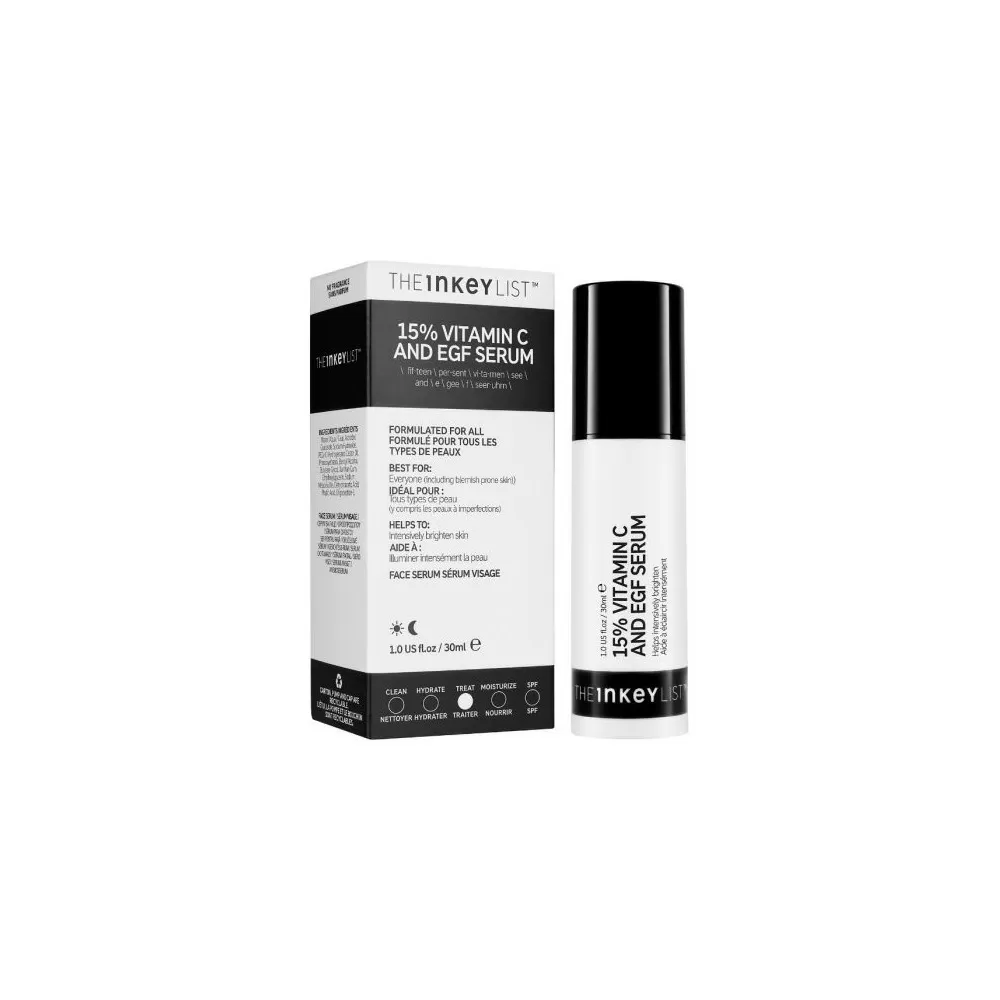 The Inkey List Vitamin C & EGF Serum - 30 ml.