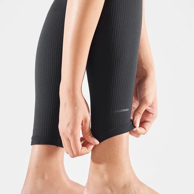 ESSENTIAL SEAMLESS  Leggings pour femme DEEPBLACK
