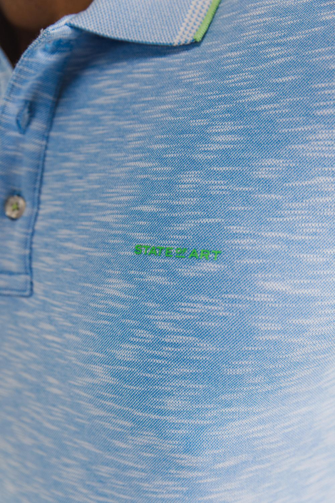 State of Art blauwe heren polo