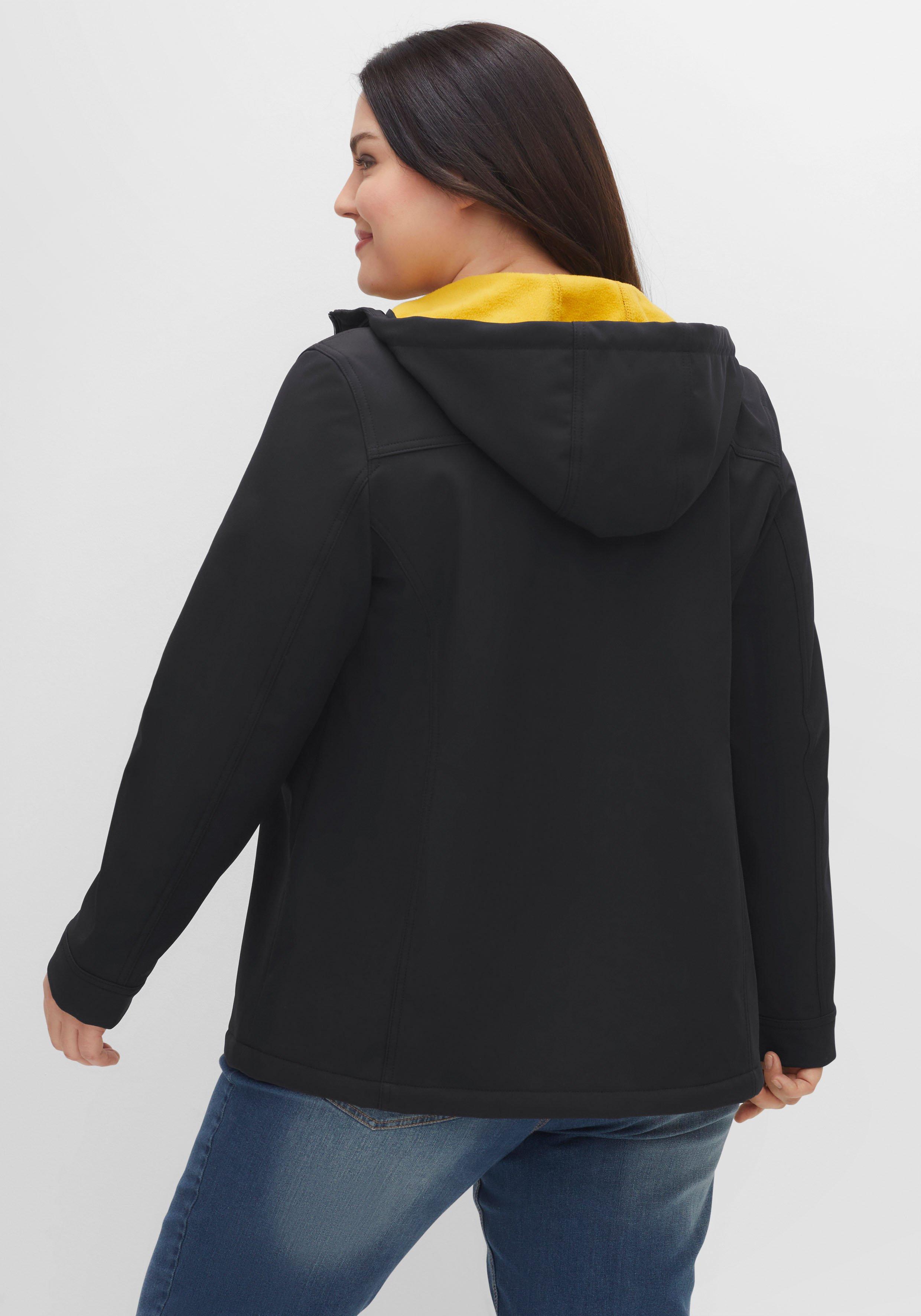 Softshell-Jacke mit Fleece-Innenseite