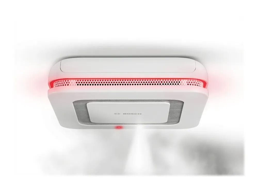 Bosch Smart Home Twinguard - Røg/luftkvalitetssensor - trådløs - Wi-Fi - 2.4 Ghz