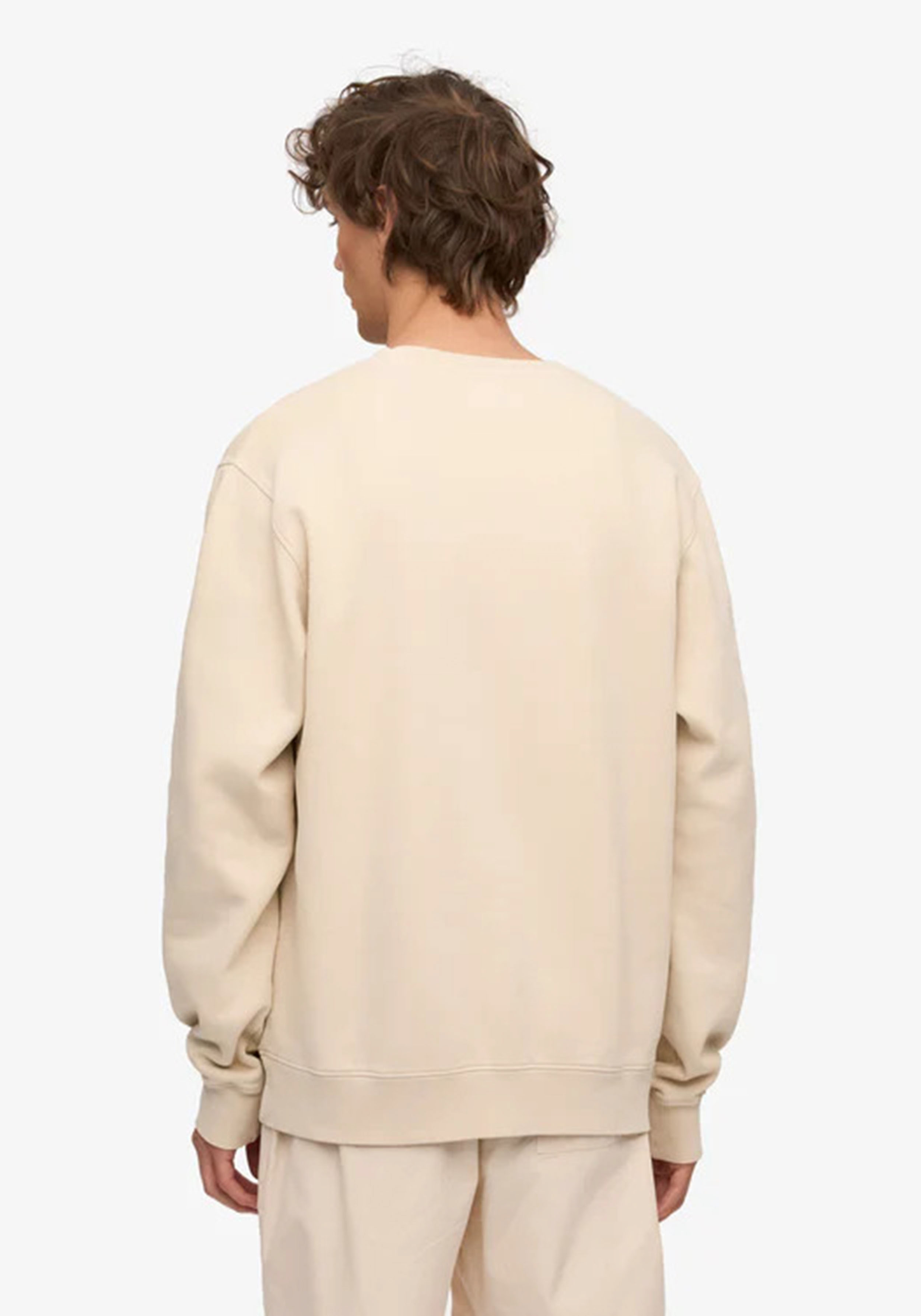 Colorful Standard Herren-Sweatshirt Ivory White